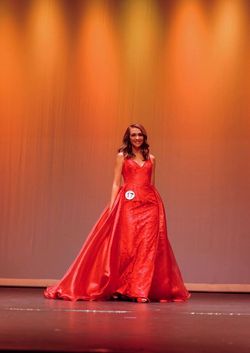 Sherri Hill Red Size 0 70 Off 50 Off Pageant Train Dress on Queenly