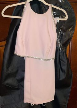 Panoply Pink Size 2 Fitted Jumpsuit Dress on Queenly