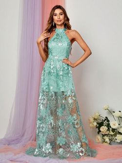 Style FSWD1143 Faeriesty Green Size 0 Tall Height Floor Length Military Straight Dress on Queenly