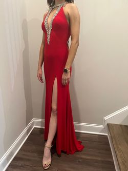 Style -1 Precious Formals Red Size 2 50 Off Prom A-line Dress on Queenly