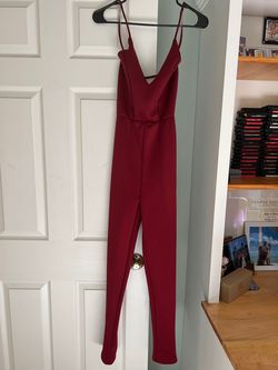 Style -1 Red Size 0 Jumpsuit Dress on Queenly