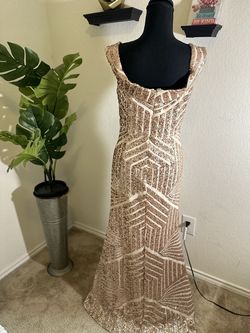 Style -1 Lenovia Nude Size 12 Pageant Plus Size Cocktail Dress on Queenly