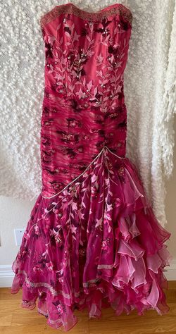 Style -1 Pink Size 8 Mermaid Dress on Queenly