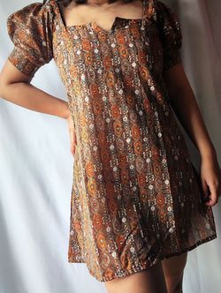 Style -1 Brown Size 8 Straight Dress on Queenly