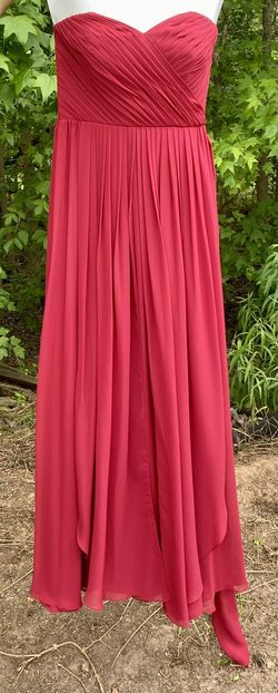 Style -1 Allure Red Size 10 Free Shipping Winter Formal Sorority Formal A-line Dress on Queenly