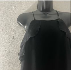 Style -1 BCBG Black Size 12 Sorority Rush Graduation Plus Size Semi-formal Cocktail Dress on Queenly