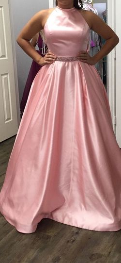 Style -1 Sherri Hill Pink Size 10 50 Off Corset Ball gown on Queenly