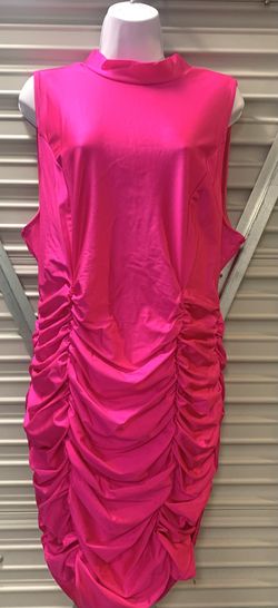 Style -1 Pink Size 16 Straight Dress on Queenly