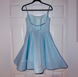 Style -1 Blue Size 4 Cocktail Dress on Queenly