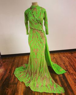 Style -1 Green Size 12 Mermaid Dress on Queenly
