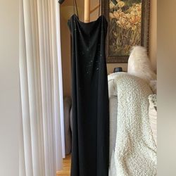 Style -1 Laundry Black Size 10 Floor Length Straight Dress on Queenly