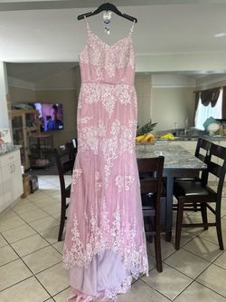 Style -1 Pink Size 12 Mermaid Dress on Queenly