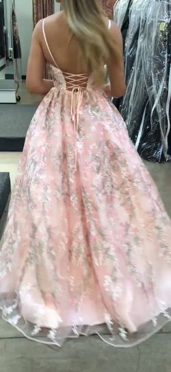Style 52759 Sherri Hill Pink Size 4 Prom Interview 50 Off Quinceanera Ball gown on Queenly