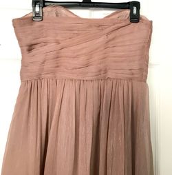Style -1 Monique Lhuillier Pink Size 8 Pageant A-line Military Straight Dress on Queenly