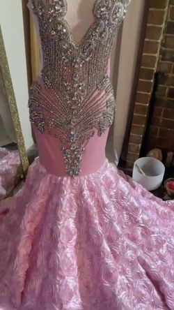 Style -1 Pink Size 8 Mermaid Dress on Queenly