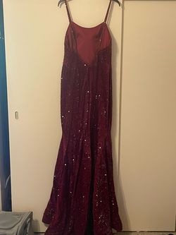 Style -1 Colette Red Size 12 Prom Pageant Mermaid Dress on Queenly