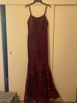 Style -1 Colette Red Size 12 Prom Pageant Mermaid Dress on Queenly