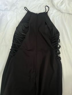 Style -1 Black Size 14 A-line Dress on Queenly