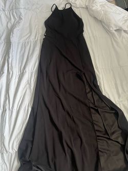 Style -1 Black Size 14 A-line Dress on Queenly