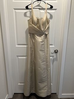 MoriLee Nude Size 14 Military Straight Dress on Queenly