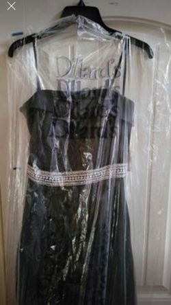 B Darlin Black Size 16 Floor Length Straight Dress on Queenly