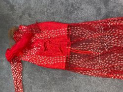 Style -1 Red Size 12 Mermaid Dress on Queenly