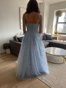 Style -1 Blue Size 2 Ball gown on Queenly