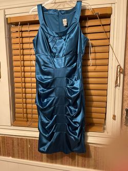 Style -1 Blue Size 14 Cocktail Dress on Queenly