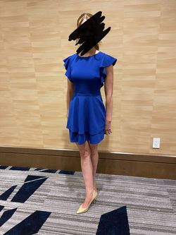 Style -1 Blue Size 0 Cocktail Dress on Queenly