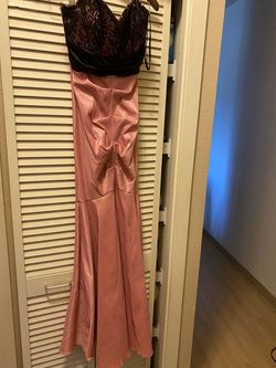Stacy Skylar  Pink Size 2 Strapless Wedding Guest Pageant Prom Mermaid Dress on Queenly