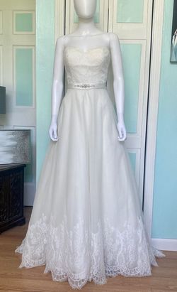 Style GA23142 Ella Rose White Size 14 Bridgerton Ga23142 Tall Height Ball gown on Queenly