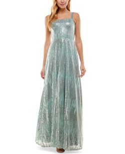 CITY STUDIO Green Girls Size Party Floor Length Ball gown on Queenly
