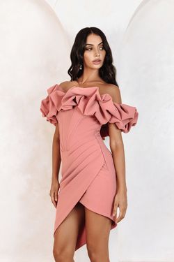 Style LILLY Lavish Alice Pink Size 0 Corset Cocktail Dress on Queenly