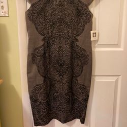 Anne klein Gold Size 12 A-line Dress on Queenly