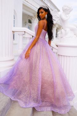 Style PS22660 Portia and Scarlett Purple Size 14 Tall Height Ball gown on Queenly