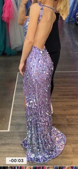 Sherri Hill Multicolor Size 00 Jewelled Straight Dress on Queenly