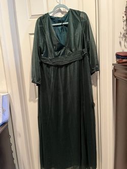 Green Size 26 Straight Dress on Queenly