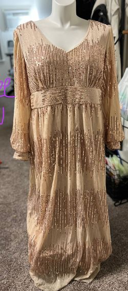 Nude Size 20 A-line Dress on Queenly