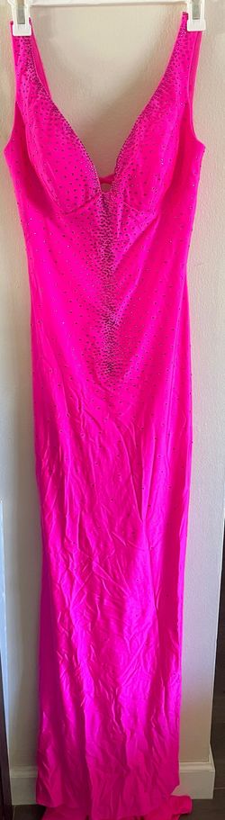 Pink Size 2 Side slit Dress on Queenly