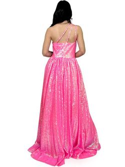 Style 8068 Marc Defang Pink Size 4 Prom Pageant Custom Floor Length Ball gown on Queenly