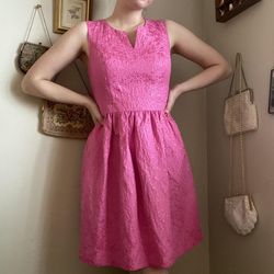 kensie Pink Size 4 Medium Height Short Height Cocktail Dress on Queenly