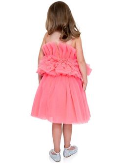 Style 5086 Marc Defang Pink Size 00 Coral 5086 Pageant Cocktail Dress on Queenly