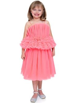 Style 5086 Marc Defang Pink Size 00 Coral 5086 Pageant Cocktail Dress on Queenly