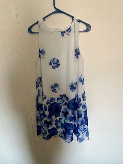 Jessica Howard Multicolor Size 8 Floral High Neck 50 Off A-line Dress on Queenly