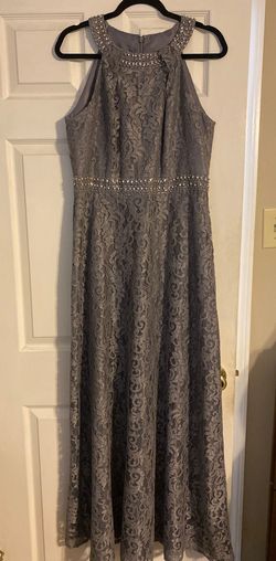 Jessica Howard Gray Size 12 50 Off Prom A-line Dress on Queenly