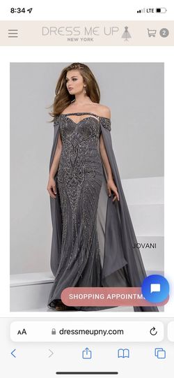 Jovani Multicolor Size 6 Floor Length Mermaid Dress on Queenly