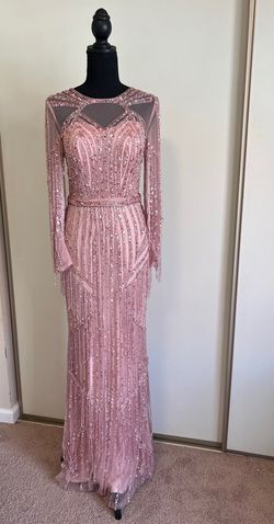 Style -1 Pink Size 4 Straight Dress on Queenly