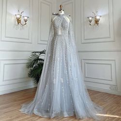 Gray Size 6 Ball gown on Queenly