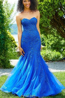 Style 47028 MoriLee Blue Size 0 Free Shipping Mori Lee Mermaid Dress on Queenly