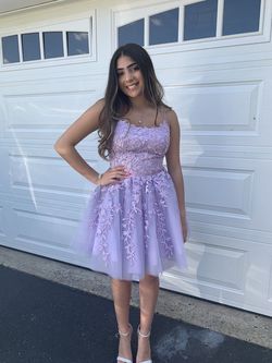 Sherri Hill Purple Size 6 Floor Length 50 Off Prom A-line Dress on Queenly